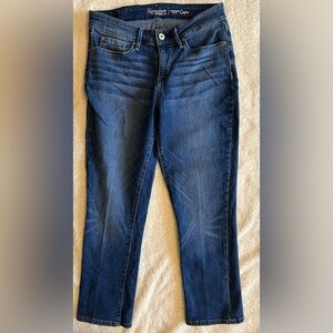 Levi's Women's Straight Leg Jeans in Deep Blue